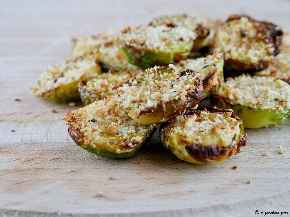 Light Gratinated Brussels Sprouts