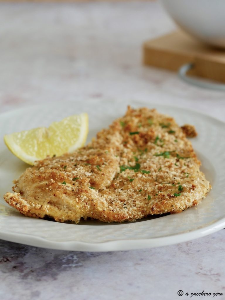 Light Lemon Breaded Chicken Breast | Egg-Free Chicken Cutlet