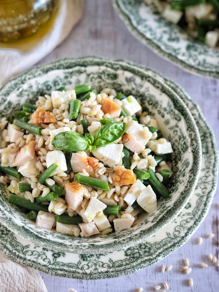 Light Pearl Barley Salad