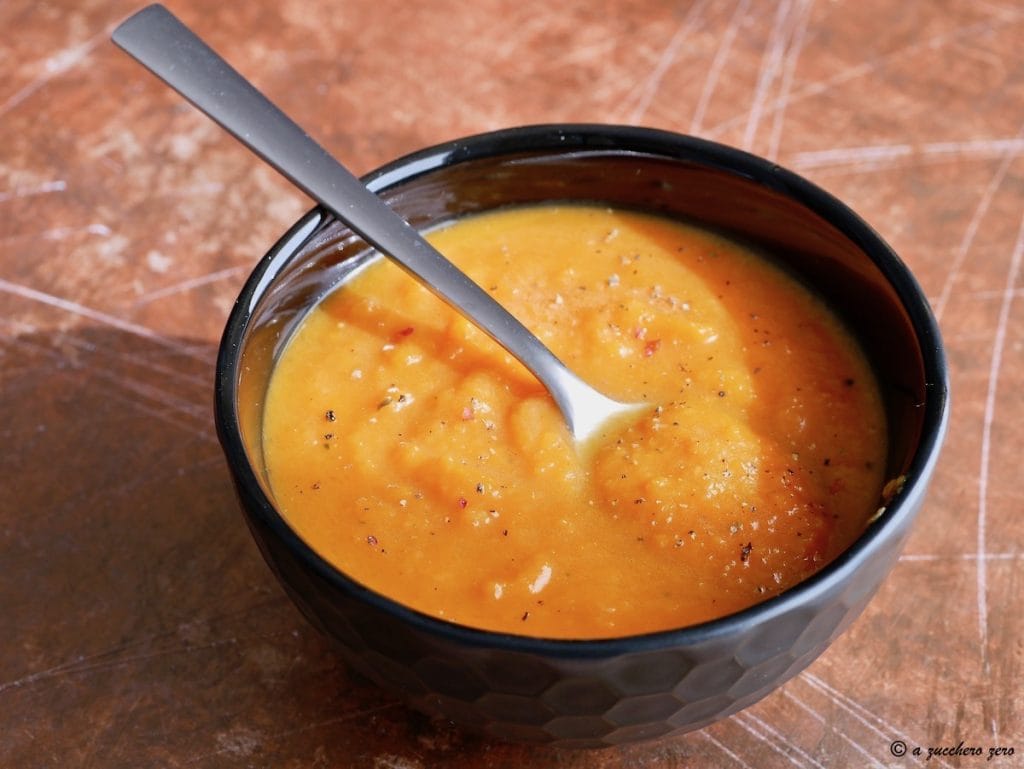 Light pumpkin velouté | without cream and potatoes