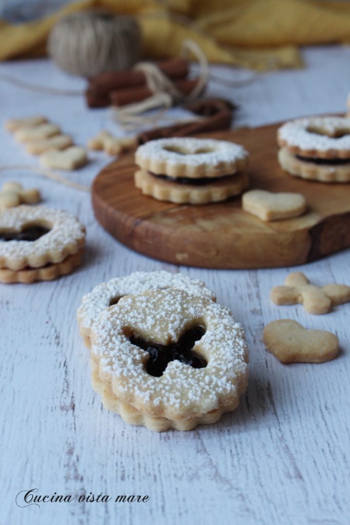 Linzer Cookies Sea View Kitchen