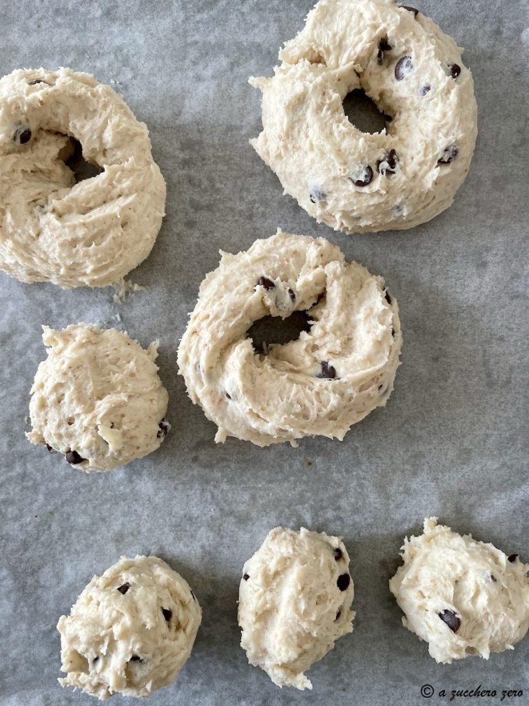 Low Glycemic Index Dough for Ricotta Dessert Shapes