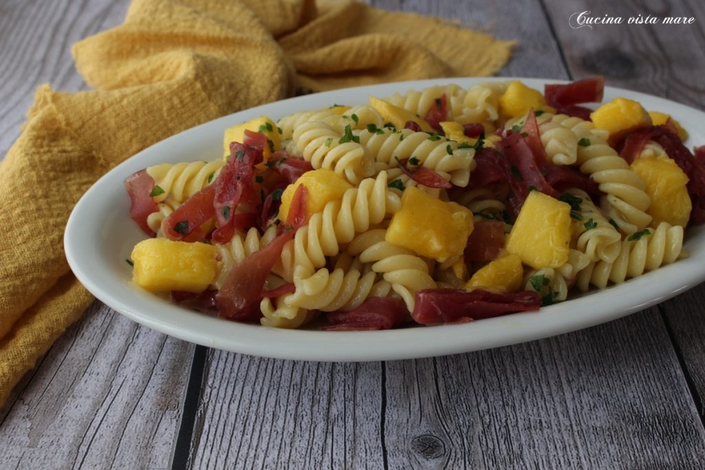 Mango and Bresaola Pasta Salad Sea View Kitchen