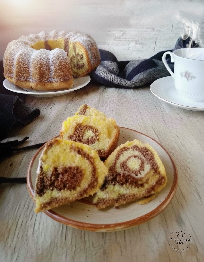 Marbled Pumpkin Cake
