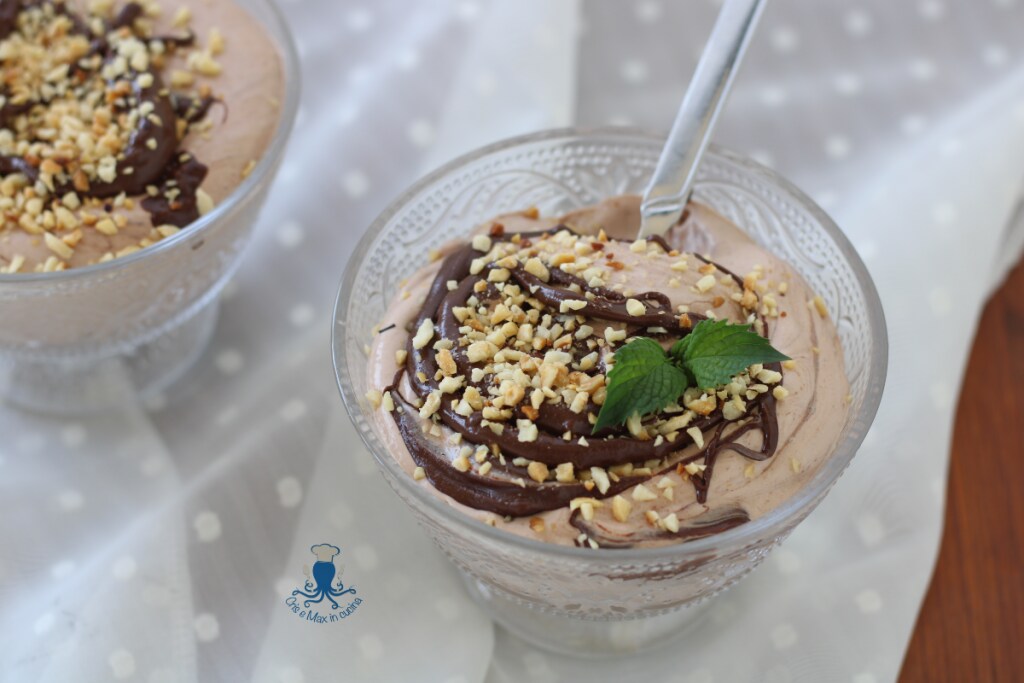 Mascarpone Cream with Nutella and Whipped Cream