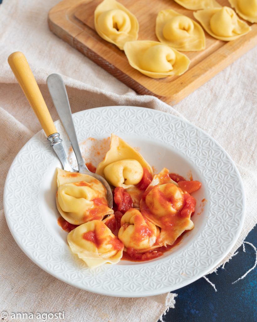 Mascarpone Tortelli from Emilia cuisine