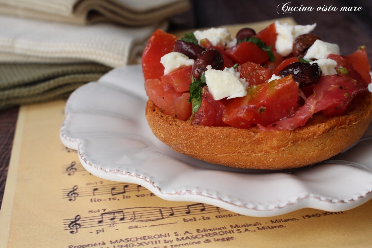 Mediterranean Friselle