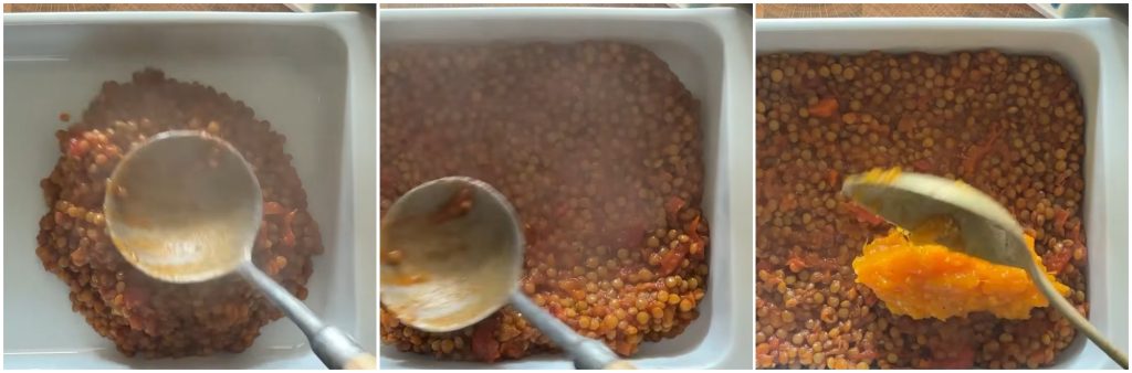 Microwave Lentil and Pumpkin Pie