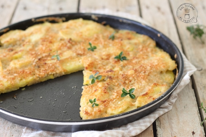 Microwave Potato Flatbread
