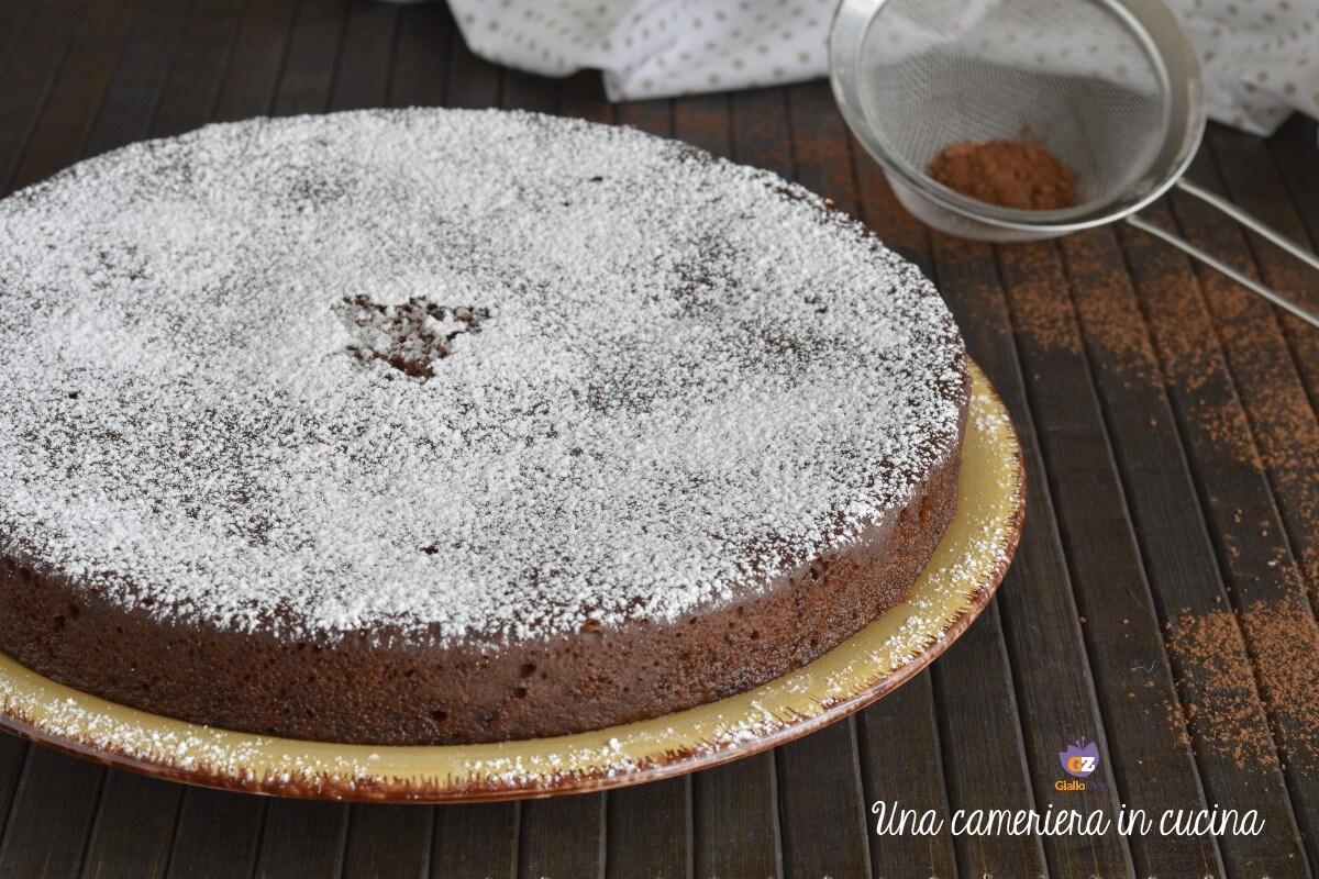 Microwave Water Cocoa Cake