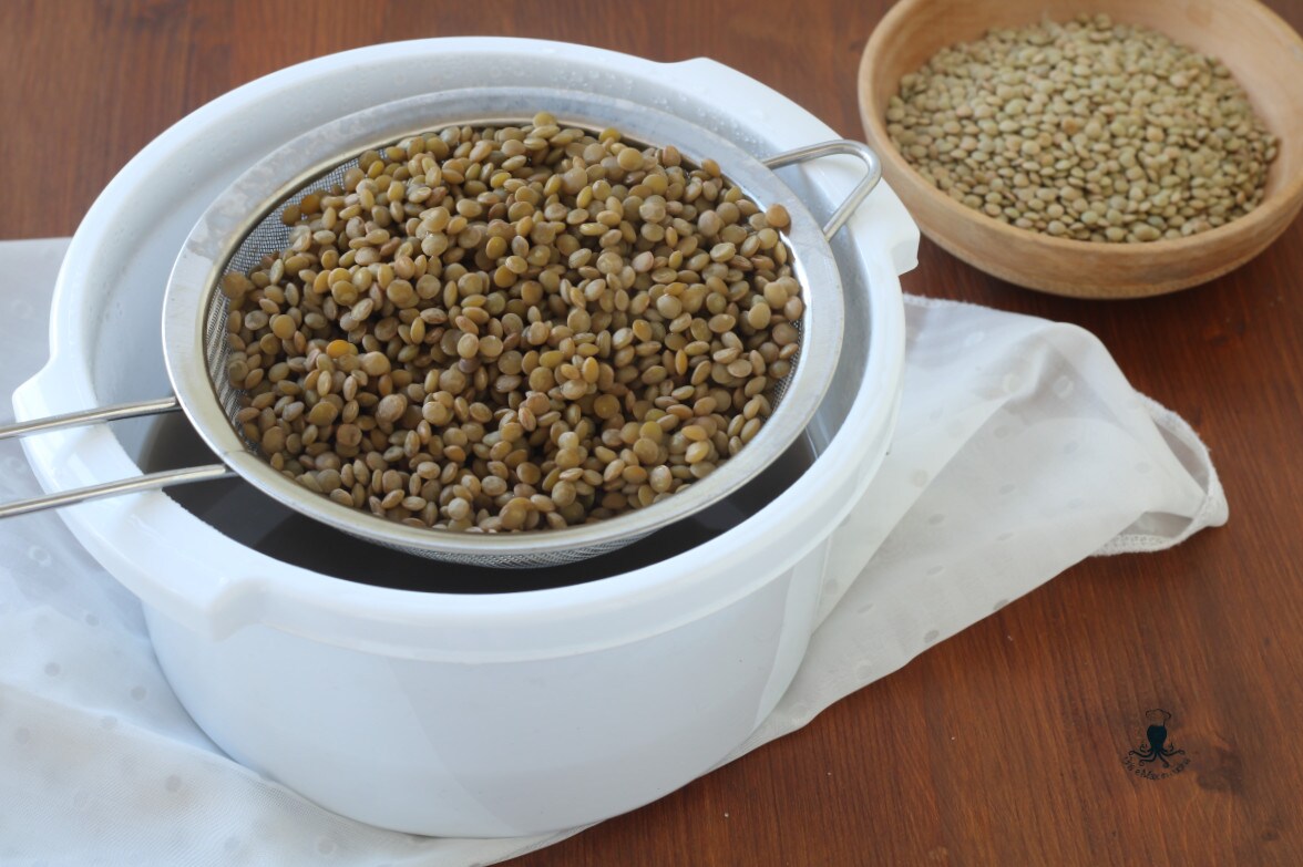 Microwave legumes without soaking