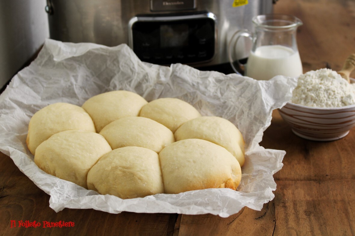 Super Soft Milk Buns with the Slow Cooker