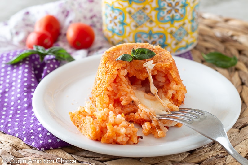 Mini Rice Timbales