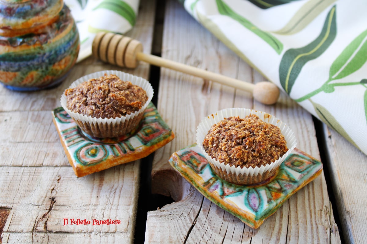 Mini Coconut and Apple Muffins