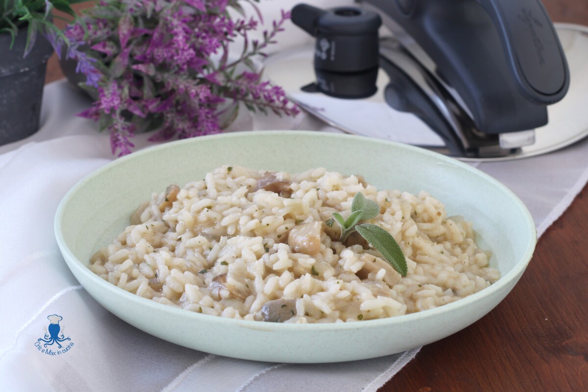 Mushroom Risotto in the Pressure Cooker