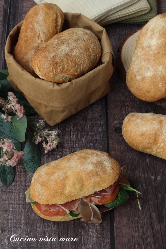 No-Knead Ciabattas Sea View Kitchen