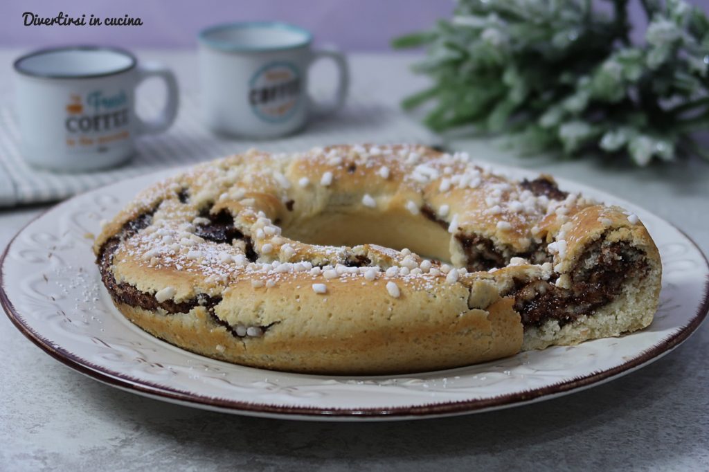 Nutella Bundt Cake without Eggs