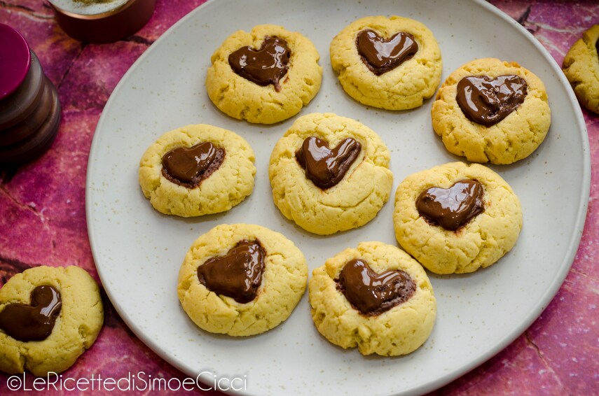 Nutella Thumbprint Cookies