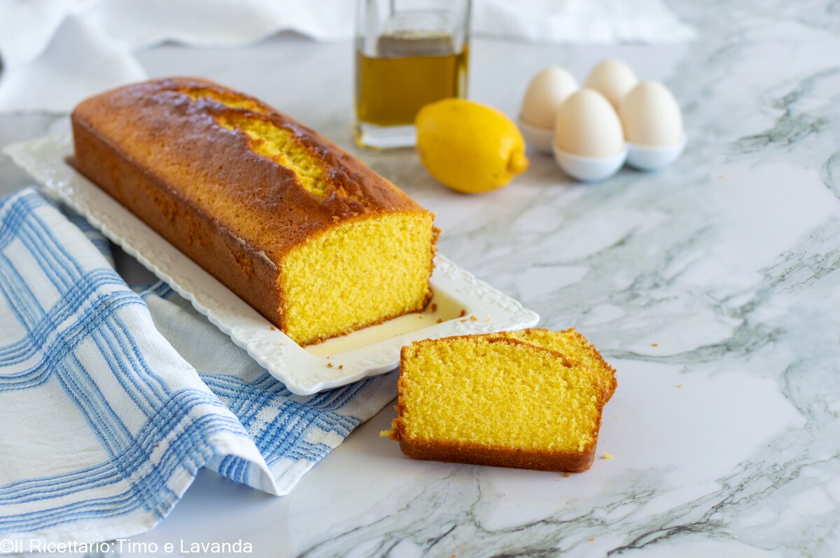 Olive Oil and Lemon Pound Cake