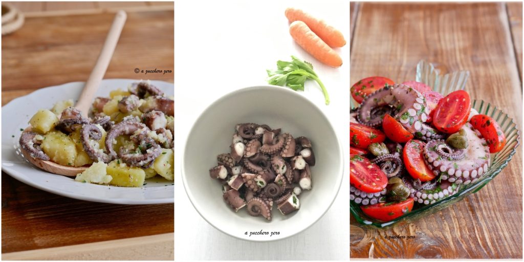 Octopus Salad 3 Recipes