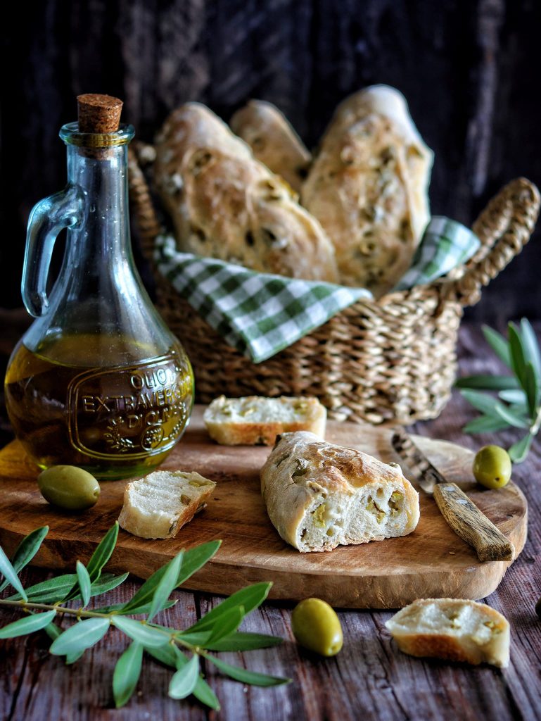 Olive Bread Loaves