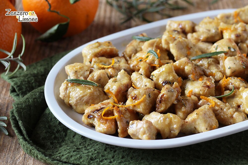 Orange Turkey Bites
