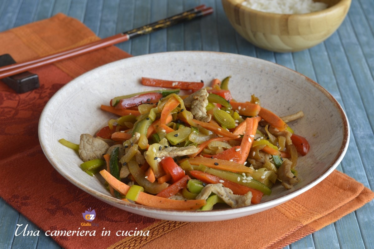 Oriental-Style Veal Strips