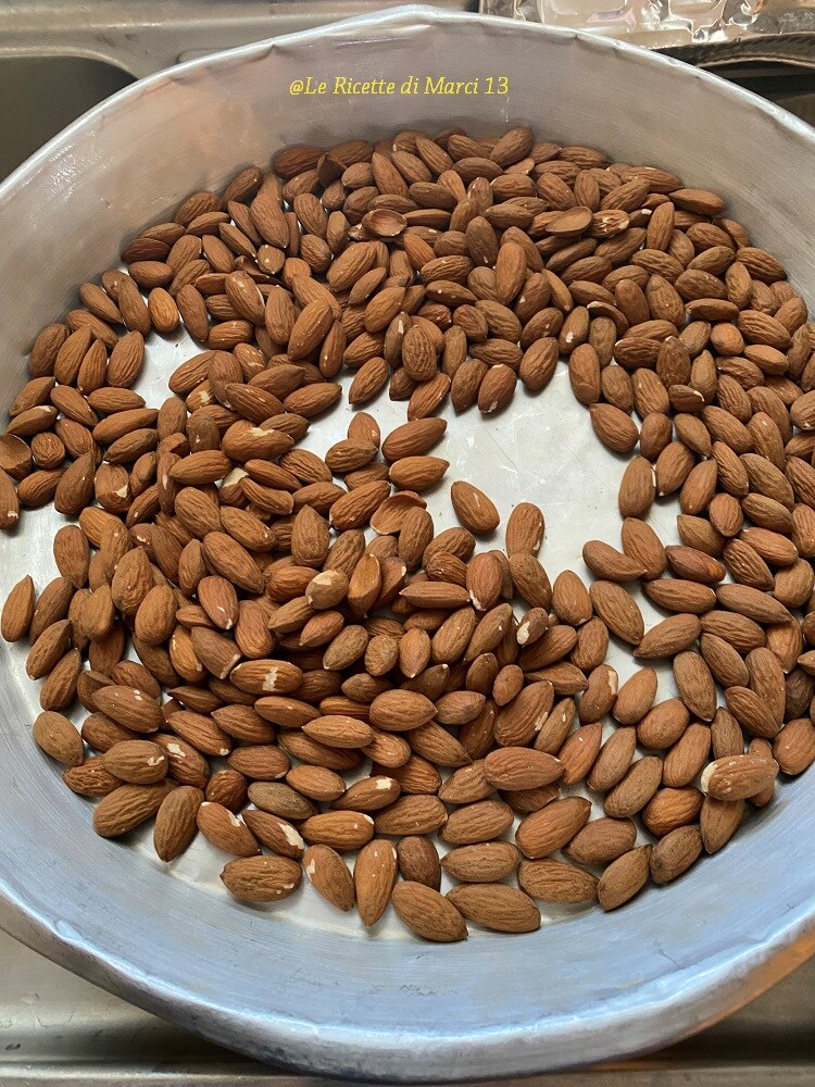 Original Caprese Cake whole almonds