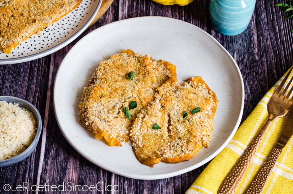 Oven-Baked Breaded Bell Pepper Cutlets
