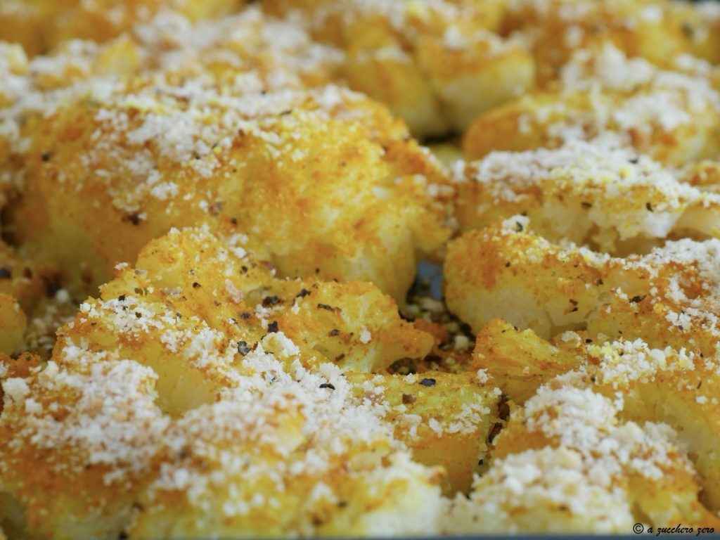 Oven-Baked Cauliflower Florets with Turmeric