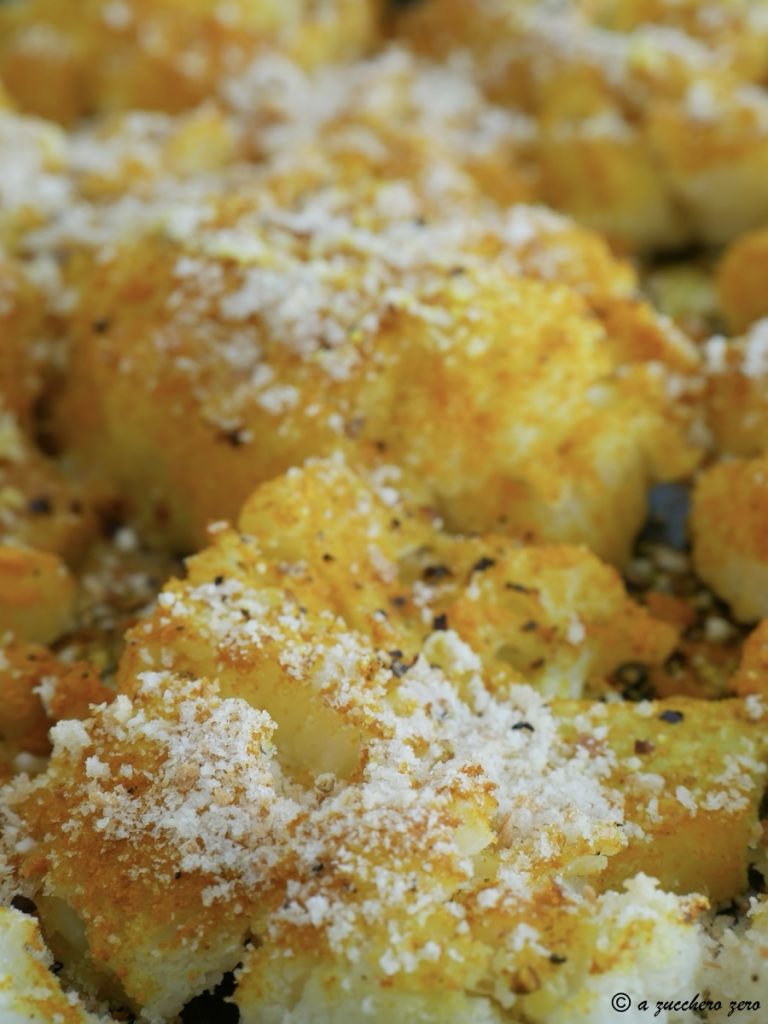 Oven-Baked Cauliflower Florets with Turmeric