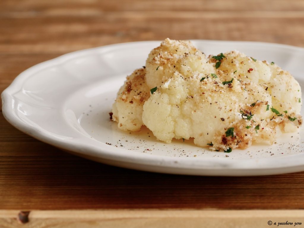 Oven-Baked Light Cauliflower Gratin without Bechamel