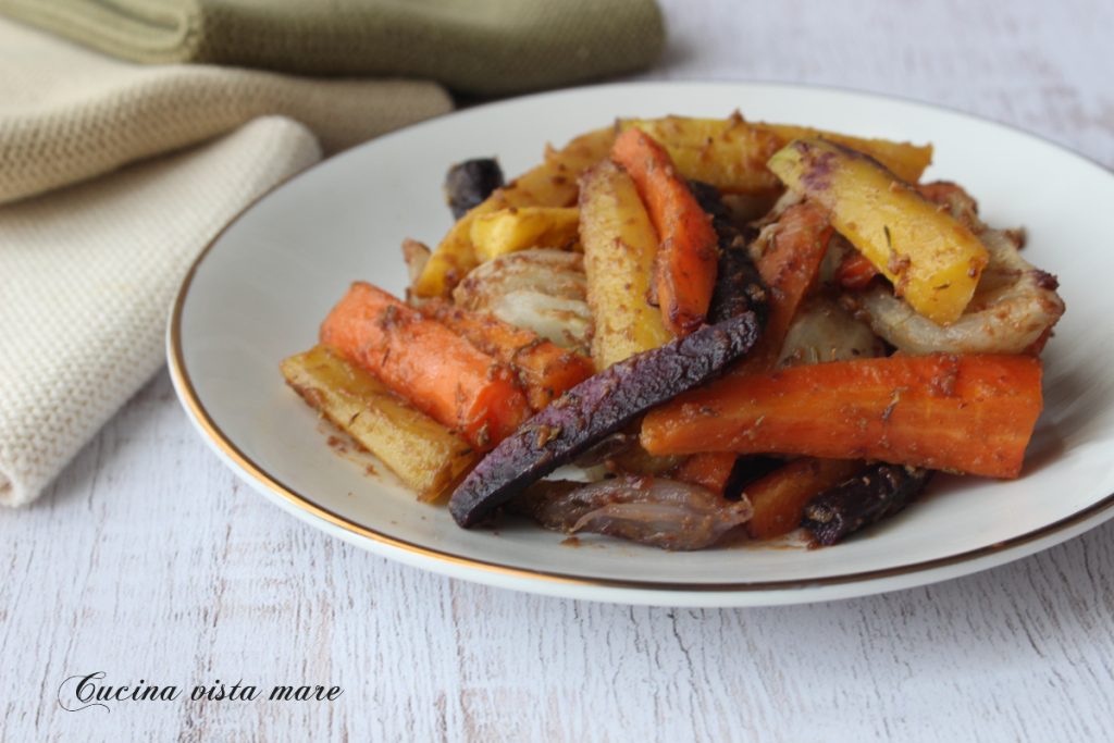 Oven-Baked Vegetables with Peanut Butter View of the Sea Kitchen