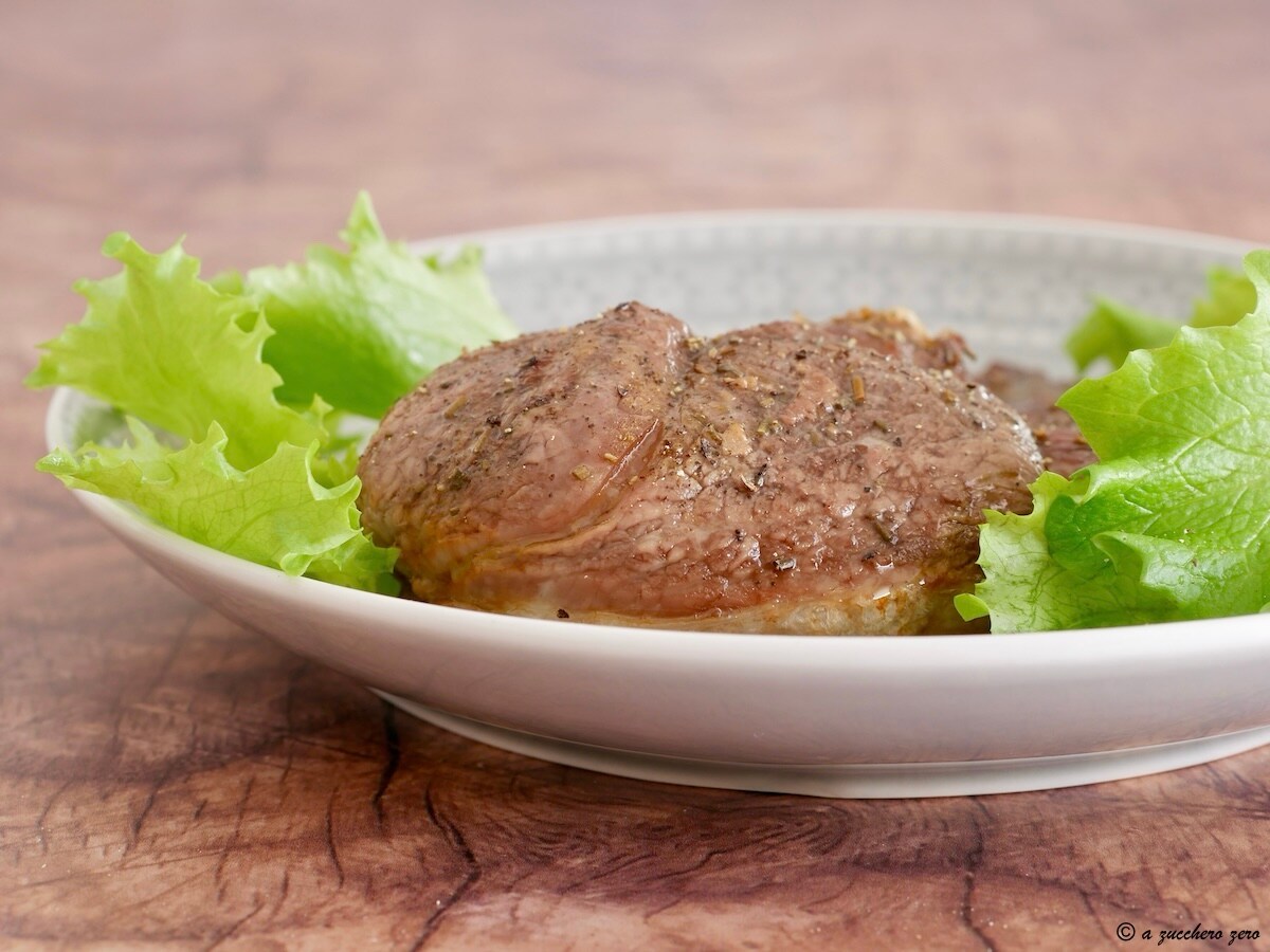 Oven-baked Boneless Lamb Leg