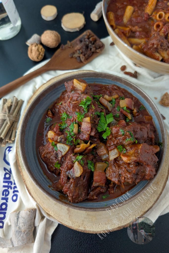 Oxtail with Chocolate