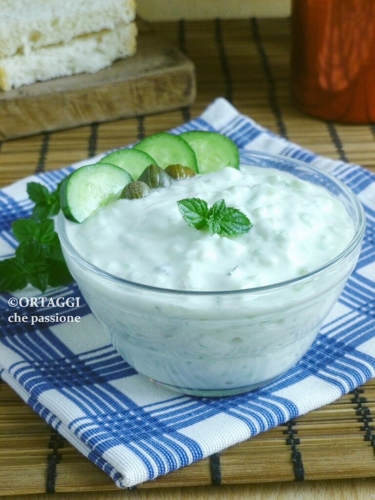 Greek Tzatziki ORTAGGI che passione SAUCE