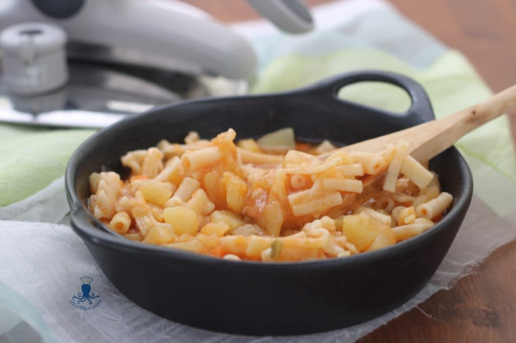Pasta and Potatoes with Pressure Cooker