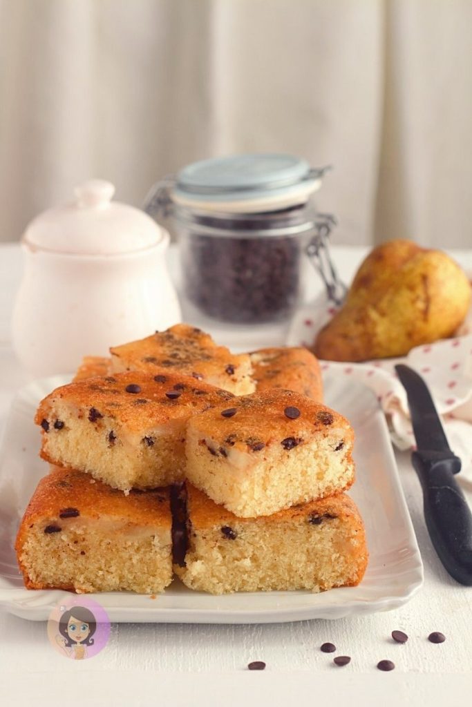 PEAR CAKE WITHOUT SCALE ALSO BIMBY