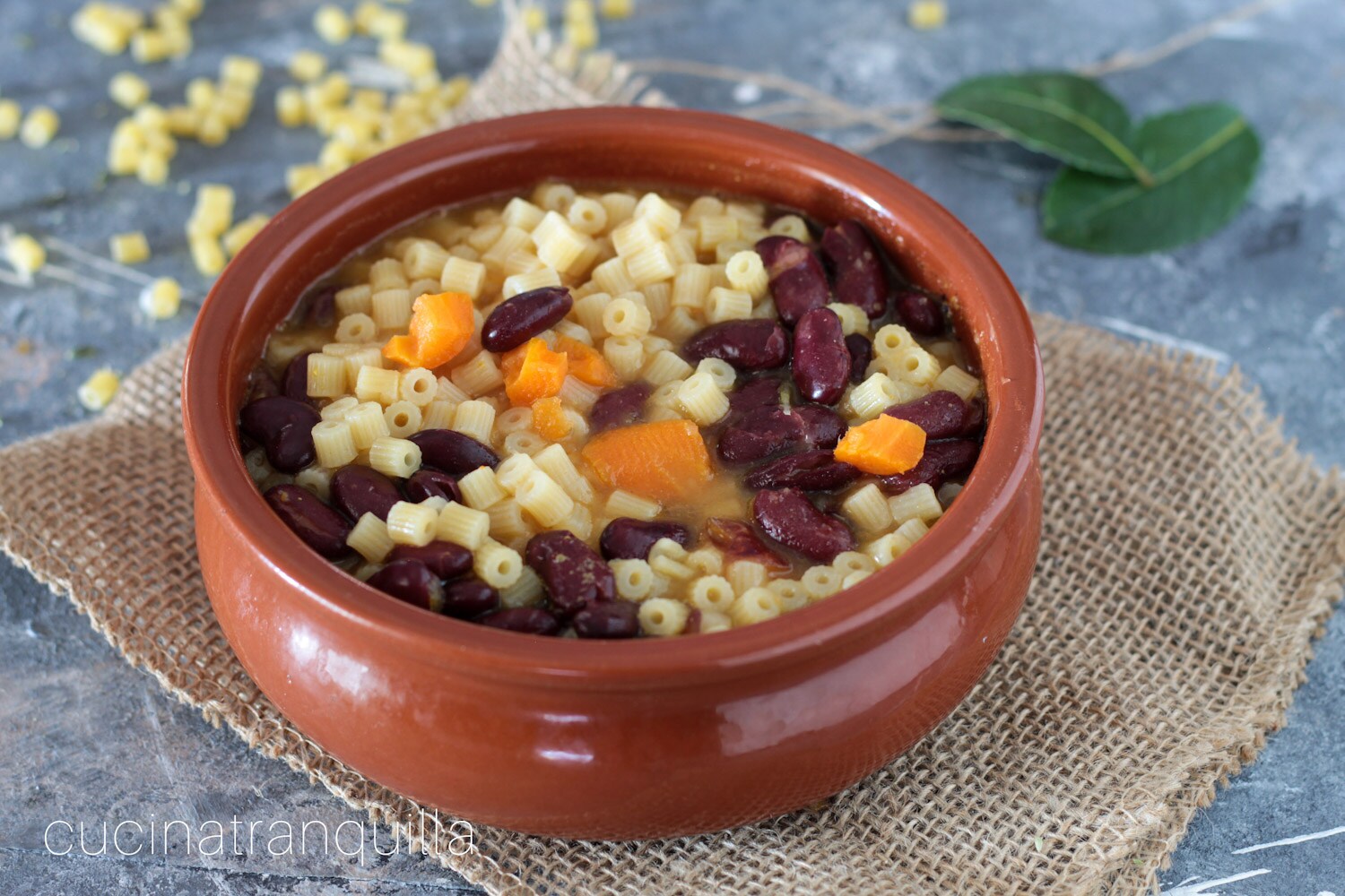 Pumpkin and Red Bean Soup