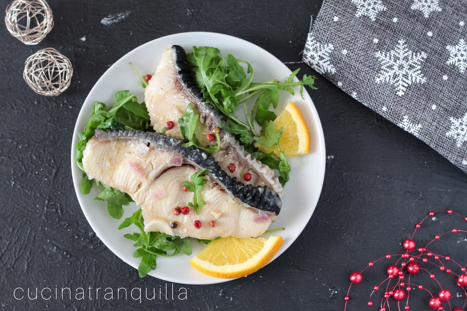 Spiny Dogfish with Citrus
