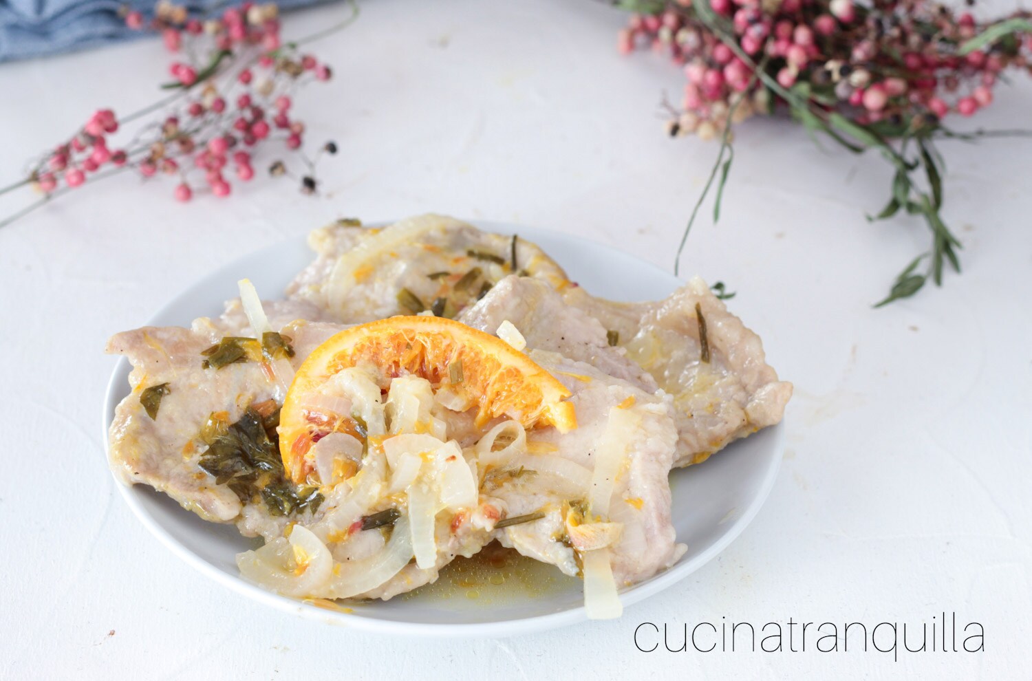 Pork Loin with Orange