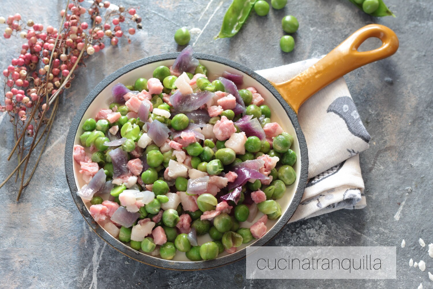 Peas and Bacon