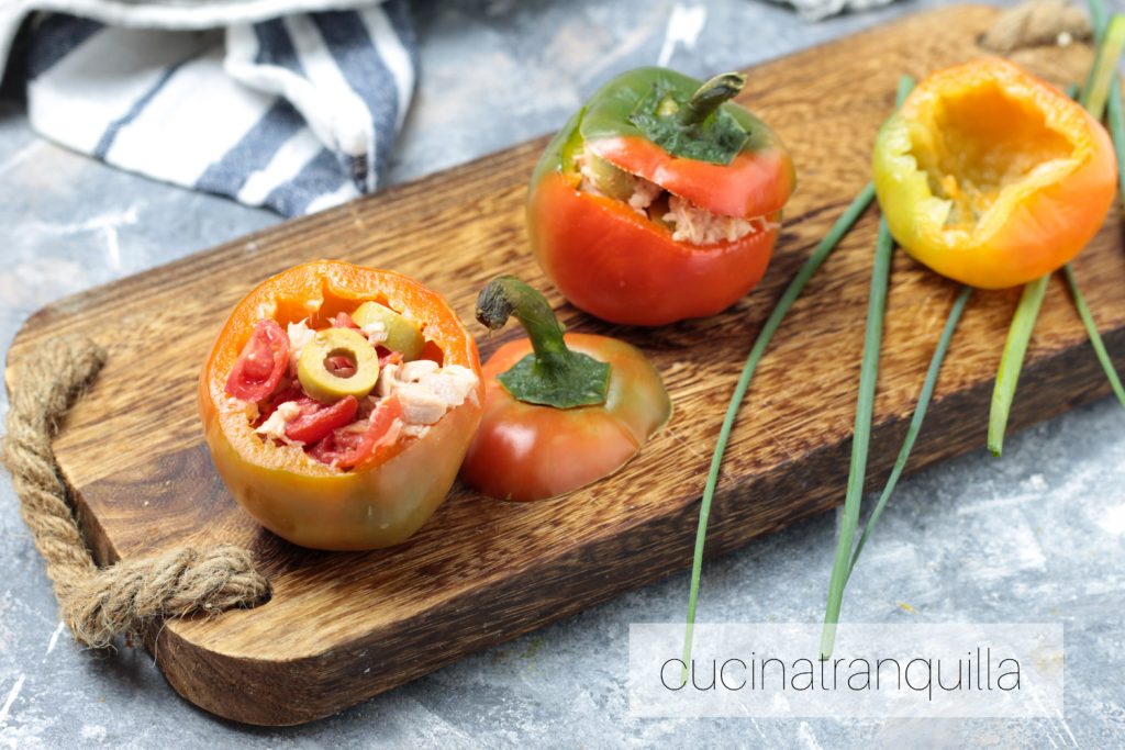 Stuffed Topepo Peppers with Tuna