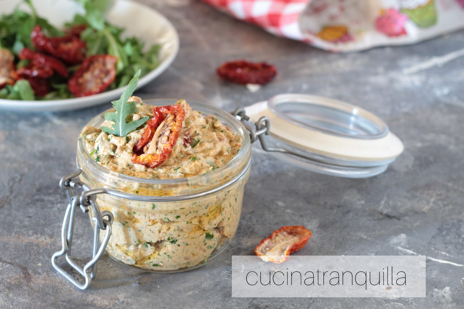 Sun-dried Tomato and Arugula Pesto