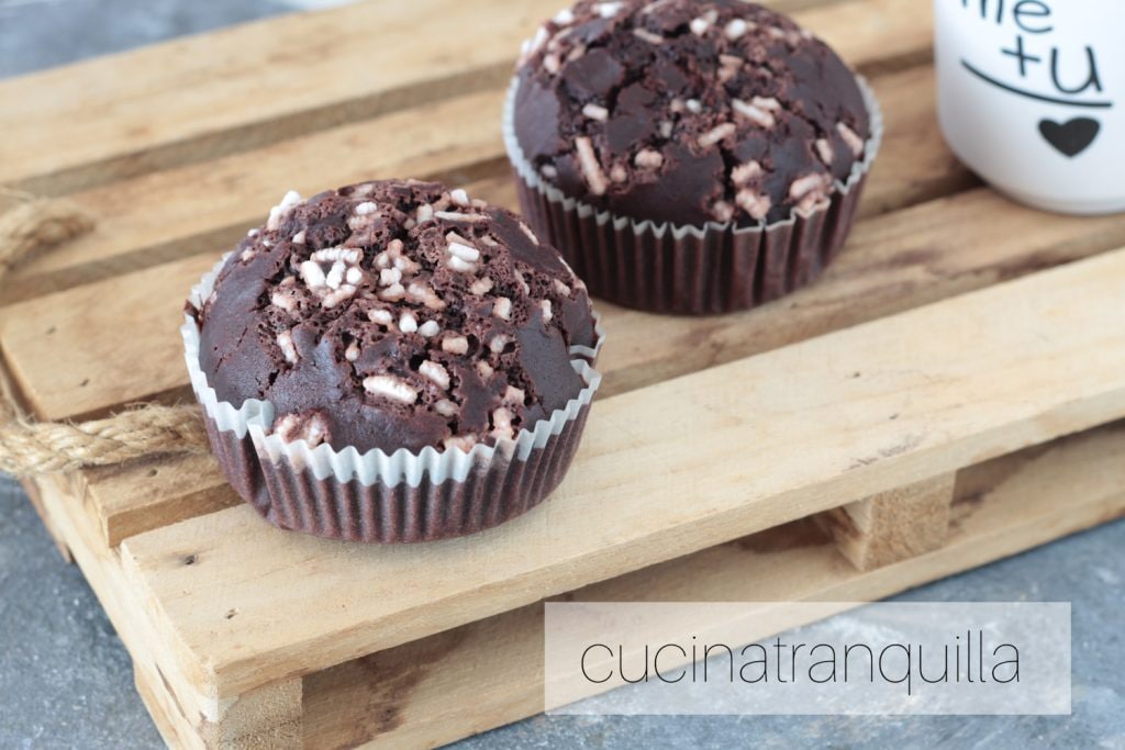 Water Muffins with Cocoa