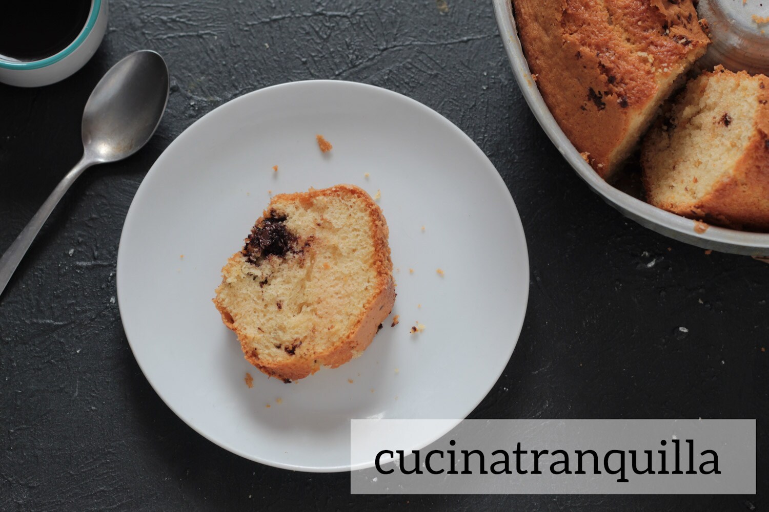 Marsala Bundt Cake with Chocolate Chips