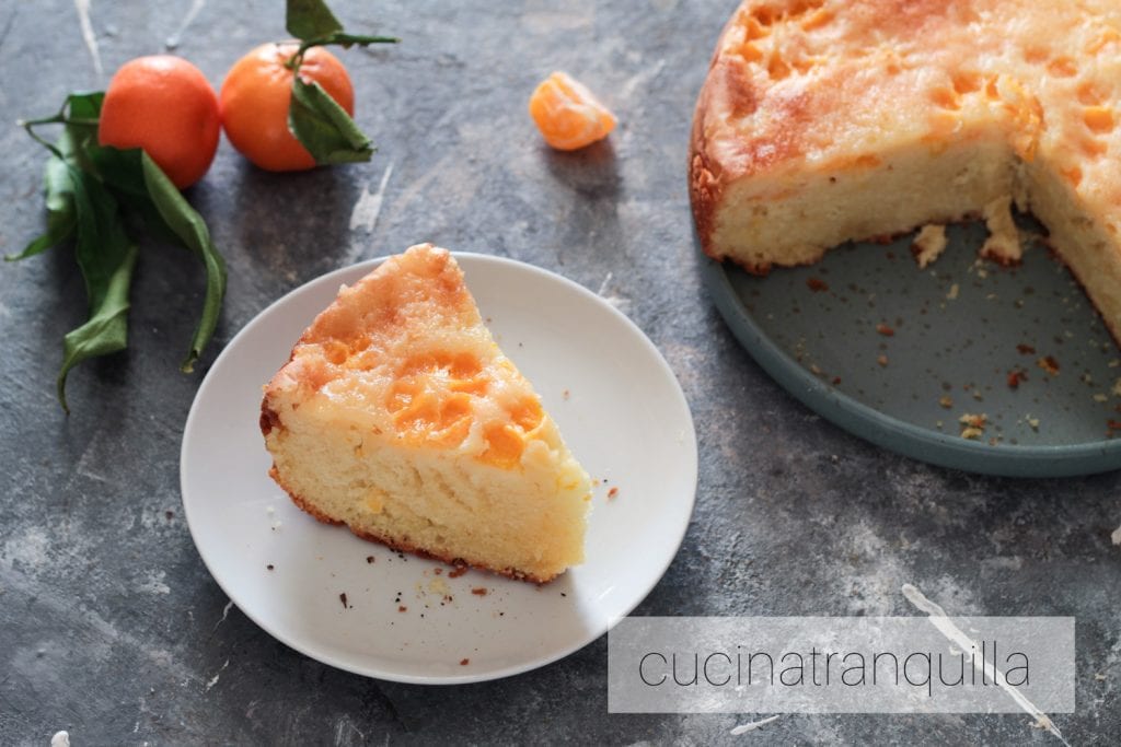 Upside-Down Mandarin Cake
