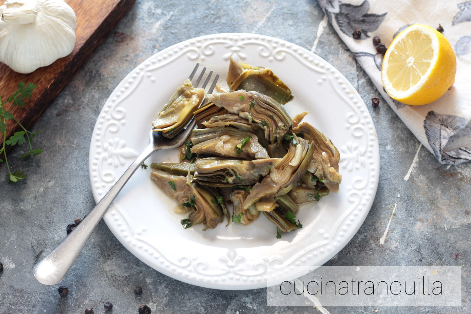 Pan-Seared Artichokes