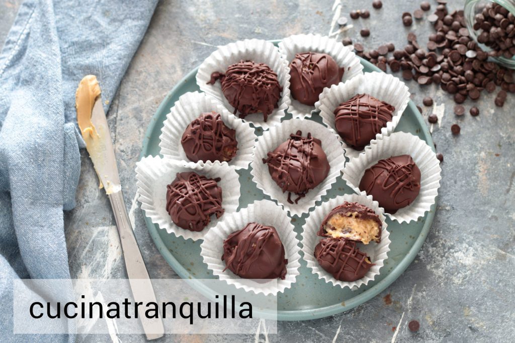 Peanut Butter Banana Ice Cream Bonbons