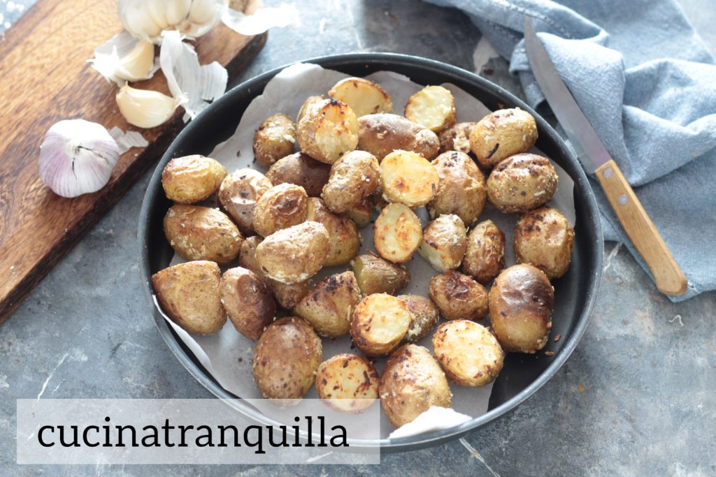 New Potatoes with Salted Ricotta